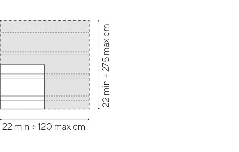 Dimensioni Vertical